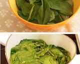 梅風味✿モロヘイヤ納豆作り方1写真