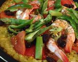 カレー風味のレーズンパエリア作り方7写真