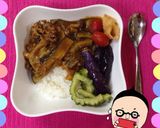 ゴーヤANDナスの今更夏野菜カリー作り方5写真