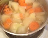 レモン風味のシンプルな、バジル野菜炒め作り方1写真
