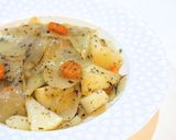 レモン風味のシンプルな、バジル野菜炒め作り方4写真