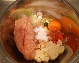 お腹いっぱい♪豆腐と野菜の鶏つくね作り方3写真