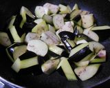 茄子で酢豚風炒め作り方4写真