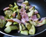 茄子で酢豚風炒め作り方5写真