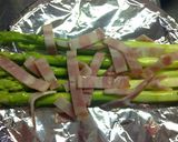 簡単☆アスパラとベーコンのトースター焼き作り方3写真