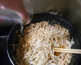 丼男飯☆おつまみにも☆麻婆風もやし炒め作り方10写真
