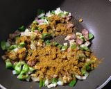 冷やご飯で☆カレーチャーハン作り方5写真