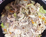 ダイエットにしらたきの塩焼きそば作り方4写真