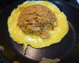 あんかけ和風オムライス(おこわリメイク)作り方1写真