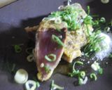 鰹のたたき、香草パン粉焼きレアステーキ風作り方4写真