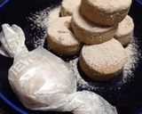 絹の口溶けクッキー＊ポルボロン作り方13写真