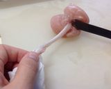 鶏ササミの筋を取る方法作り方4写真