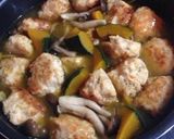 焼きつくねとカボチャの煮物作り方6写真