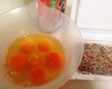 簡単お弁当にも納豆卵焼き！『なったま♪』作り方1写真