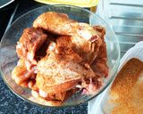 ガーナ料理☆鳥のピリ辛トマト煮作り方1写真