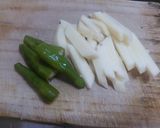 じゃが芋とししとうの塩昆布炒め作り方1写真