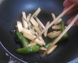 じゃが芋とししとうの塩昆布炒め作り方4写真