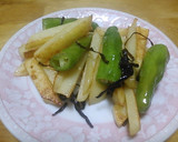 じゃが芋とししとうの塩昆布炒め作り方5写真