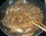 簡単!春雨と牛肉の甘辛炒め作り方3写真