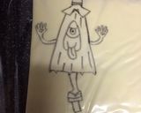 妖怪ウォッチ＊ から傘お化け ＊キャラ弁作り方2写真
