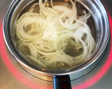 甘くて美味しい簡単玉ねぎと豆腐のお味噌汁作り方1写真