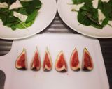 いちじくとフレッシュチーズのサラダ作り方5写真