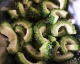 茹で海老で簡単 ゴーヤ入り海老マヨ作り方1写真