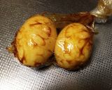 味付け玉子カレー醤油風味☆お弁当のおかず作り方2写真