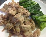 ニラと豚肉の胡麻マヨネーズ和え作り方4写真
