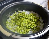★炊飯器で炊く★簡単枝豆×昆布ごはん♪作り方4写真