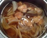 市販のルーで本格カレーうどん作り方2写真