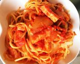 油使わず簡単ヘルシー♡トマトソースパスタ作り方6写真