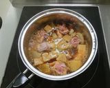 鶏肉と大根とこうや豆腐の照り煮作り方4写真