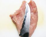 鶏むね肉の観音開き作り方3写真