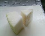 簡単☆すぐでき　冬瓜のツナ缶卵とじ作り方4写真