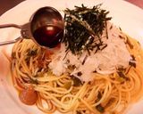 高菜としらすのおろしポン酢パスタ作り方8写真