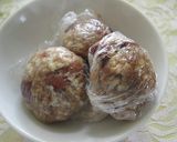 金時豆で✿高野豆腐のヘルシー饅頭②作り方7写真