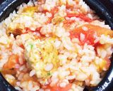 簡単で本格的!土鍋のまるごとトマトライス作り方8写真