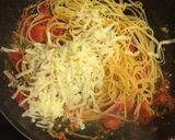 トマトとモッツァレラチーズのパスタ作り方5写真