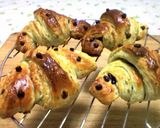 チョコミントクロワッサン＆デニッシュパン作り方32写真