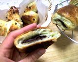 チョコミントクロワッサン＆デニッシュパン作り方34写真
