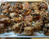 ジューシー♡鶏もも肉のはちみつ胡麻唐揚げ作り方6写真