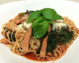 トマトジュースでパスタ作り方9写真