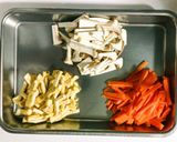 超簡単 麻婆豆腐の素で作る炊き込み御飯作り方2写真
