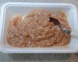 鶏団子と冬瓜の煮物作り方1写真