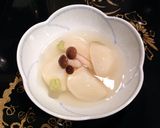 白だしあんかけ 蕪煮 梅風味作り方6写真