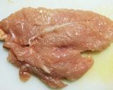 簡単♫鶏むね肉の和風ソースのチキンカツ作り方1写真