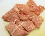 簡単♫鶏むね肉の和風ソースのチキンカツ作り方2写真