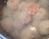 カロリーダウン♬もやし団子のご馳走スープ作り方4写真