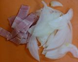 豆乳でヘルシー。キムチクリームパスタ♡作り方1写真
